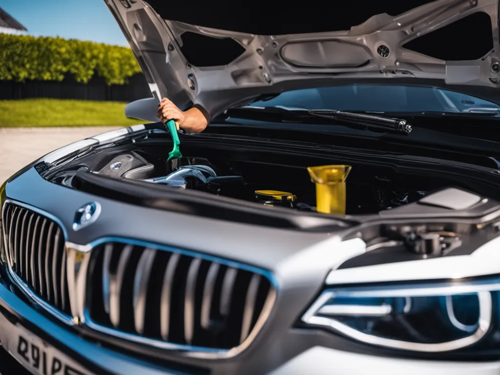 Engine Bay Cleaning in Encino by Mission Mobile Detailing